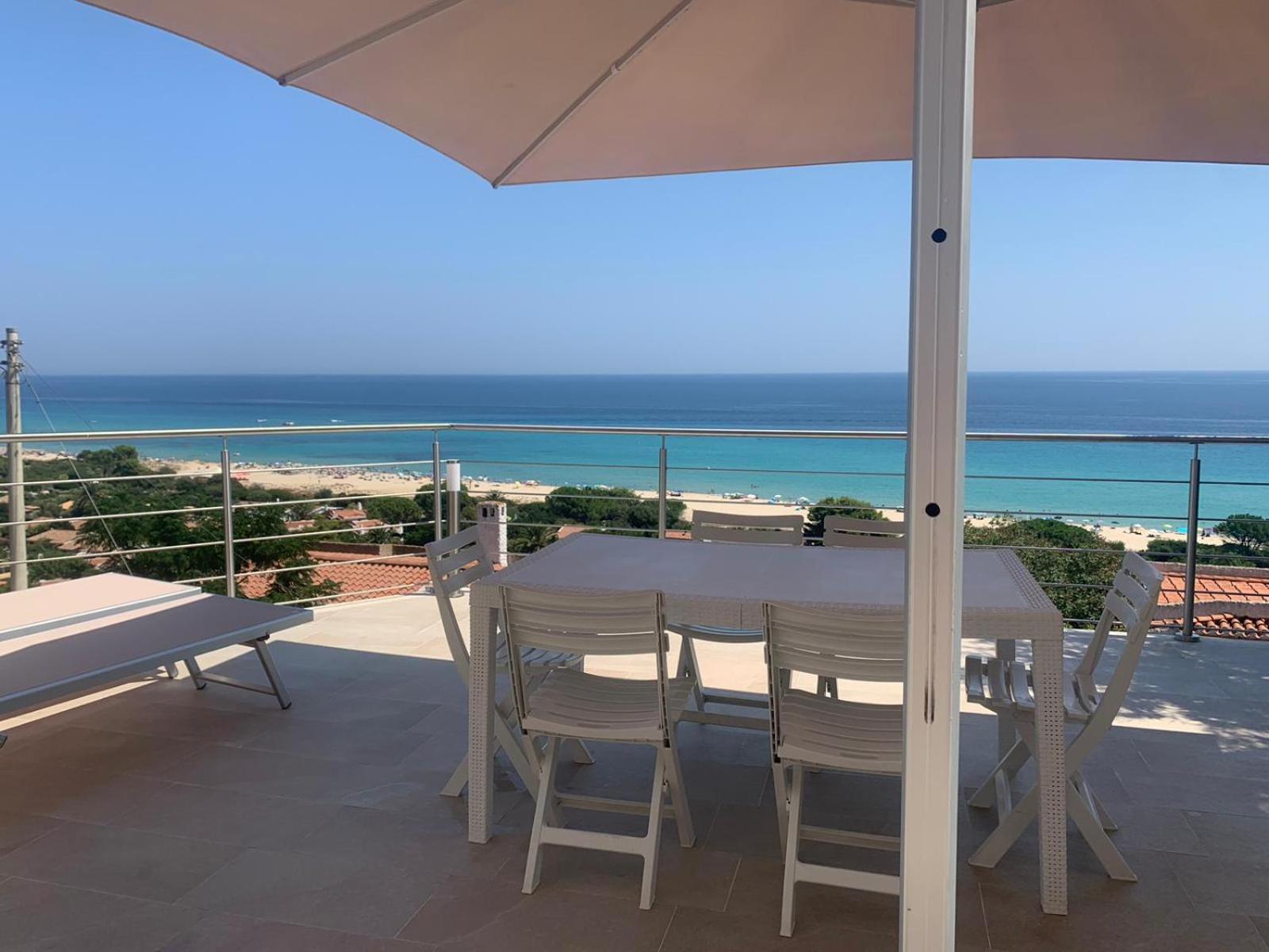 La Terrazza Sull'Alba Villa Costa Rei Kültér fotó